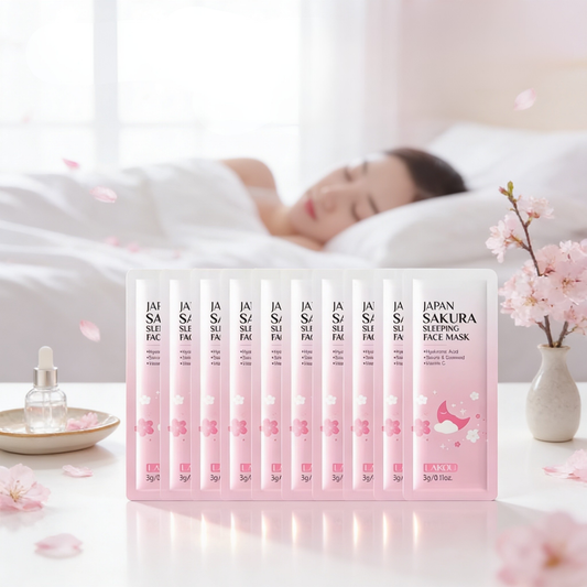 Crema notte monouso ai fiori di ciliegio Sakura (10pz)